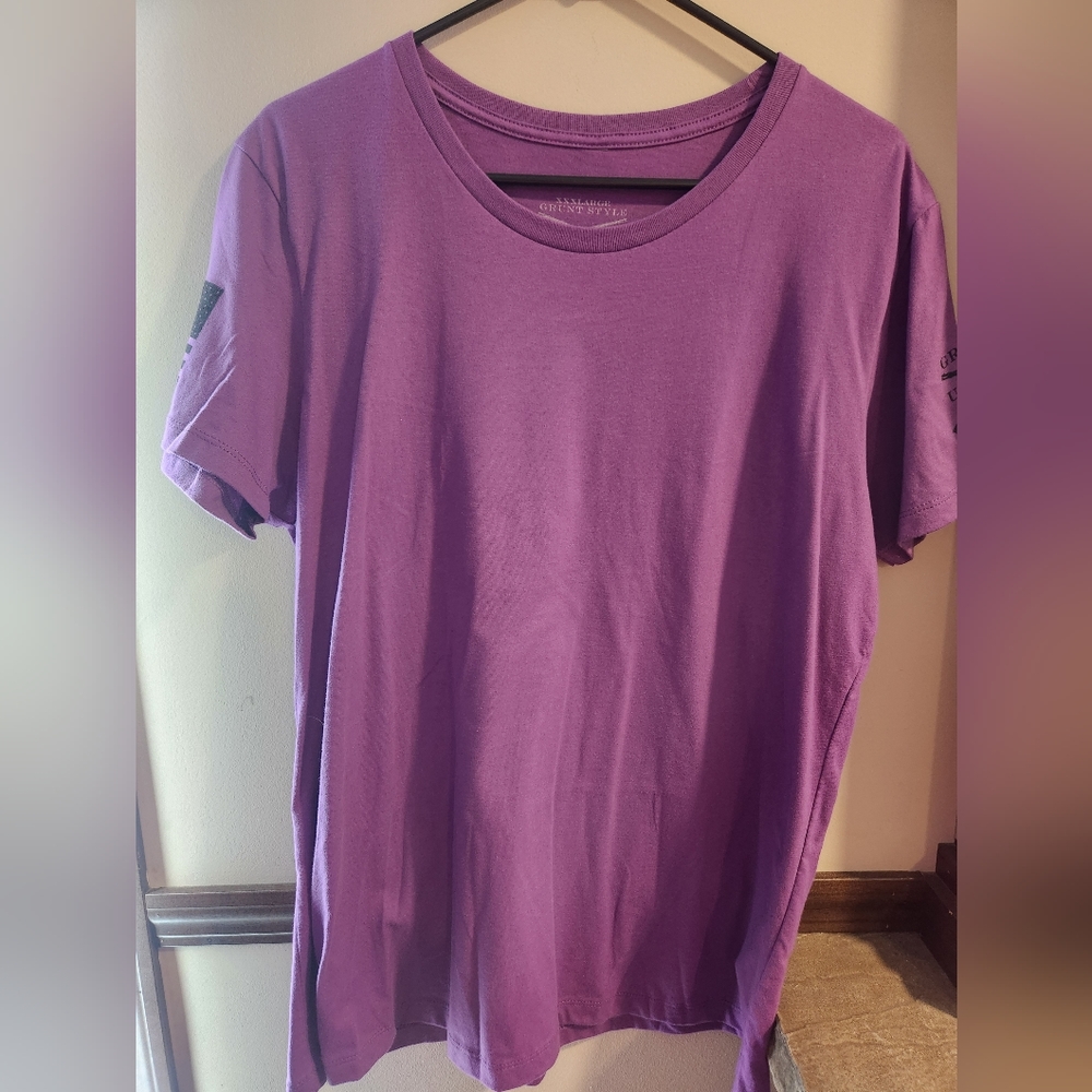 Grunt Style Purple Basic T Shirt 3xl XXXL Fitted